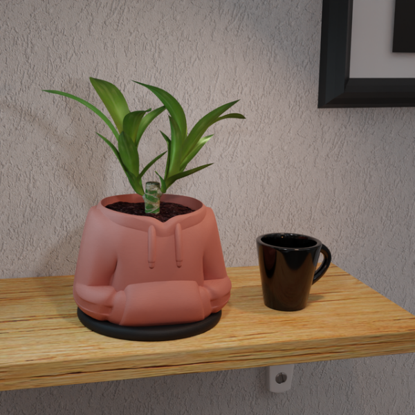 Hoodie Plant Pot - Indoor plants, fun and unique design