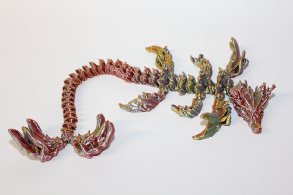 Coral Reef Dragon - articulated dragon