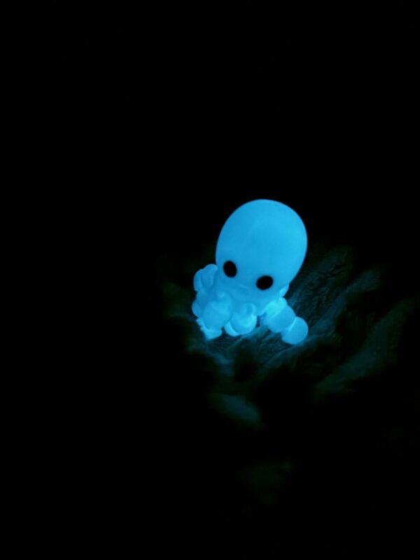 Octopus fidget toy - Glow in the dark - amazing moving legs and super cute - Image 2