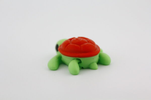 Turtle fidget toy - multiple colours making it either a sea turtle or land turtle - both have moving legs - Image 2