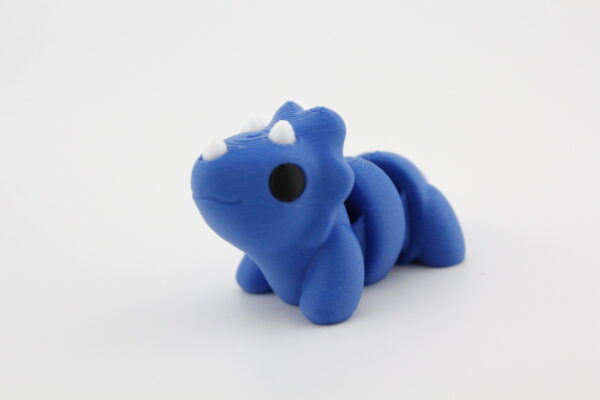 Triceratops fidget toy - part of our dinosaur collection and available in 2 colours - Image 3