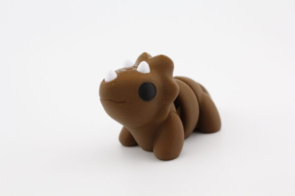 Triceratops fidget toy - part of our dinosaur collection and available in 2 colours