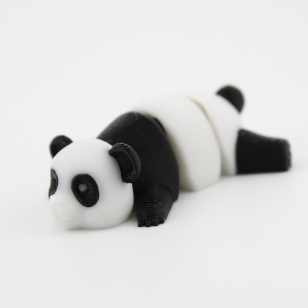 Panda fidget toy - super cute, even curls up into a ball - Image 5