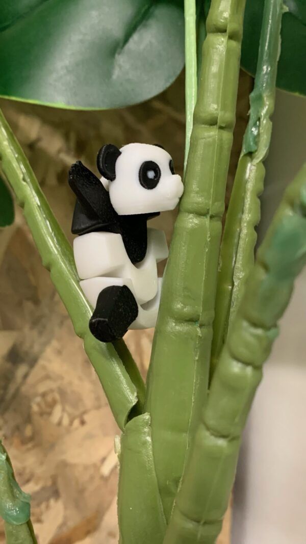 Panda fidget toy - super cute, even curls up into a ball - Image 3