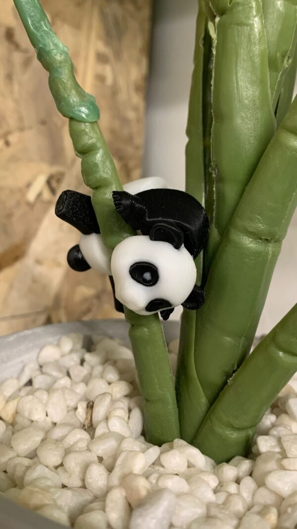 Panda fidget toy - super cute, even curls up into a ball - Image 2