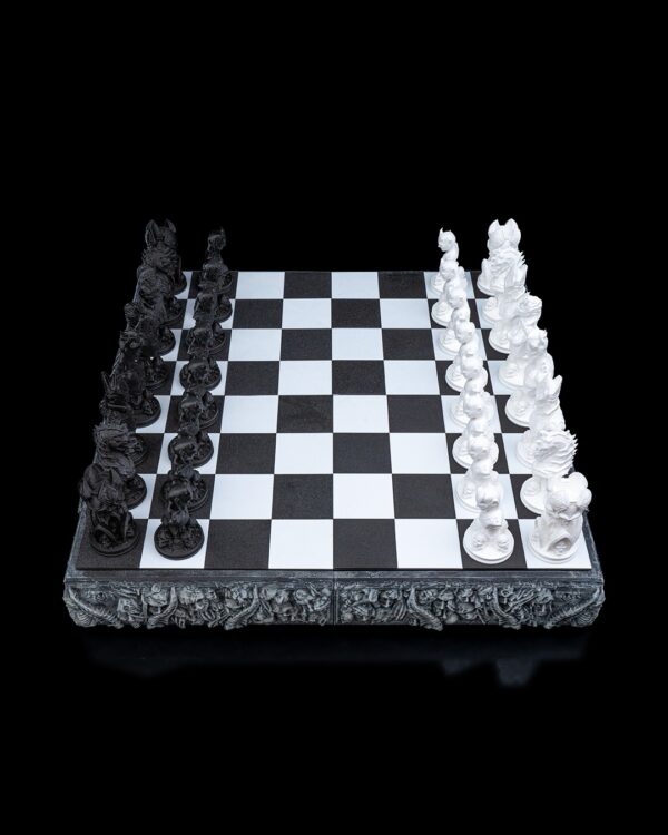 Demonic Chess Set & Board