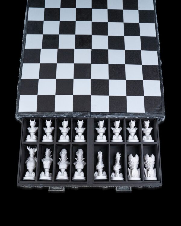 Demonic Chess Set & Board - Image 3