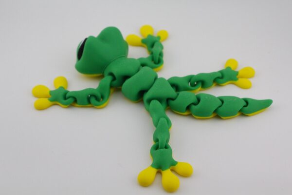 magnetic gecko - great for fridges - moving arms, legs and body also with swivel head! great facial expression - 2 Colours - Image 5