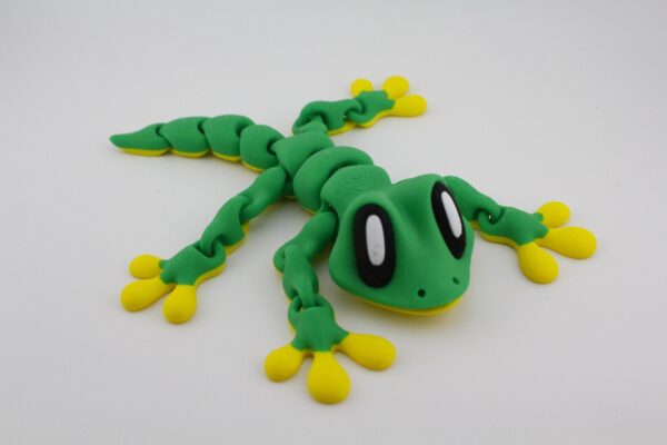 magnetic gecko - great for fridges - moving arms, legs and body also with swivel head! great facial expression - 2 Colours - Image 6