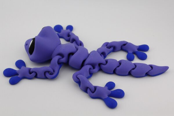 magnetic gecko - great for fridges - moving arms, legs and body also with swivel head! great facial expression - 2 Colours - Image 4