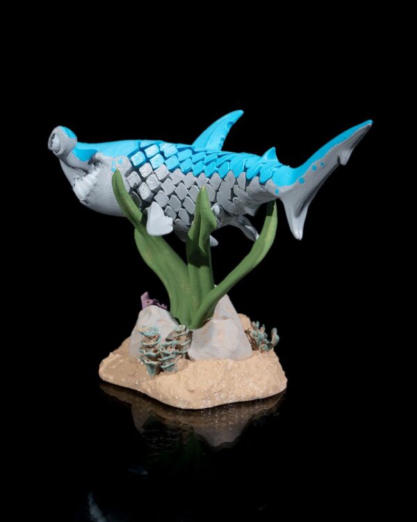 Flexi Hanz, The Hammerhead Shark fish Articulated Fidget Toy - Image 4