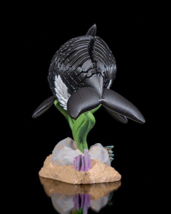 Flexi Oscar, The Orca Whale Fidget Toy with Stand - Image 5