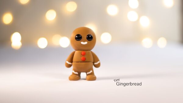 Gingerbread Man Fidget Toy