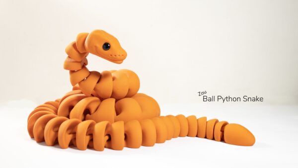 Ball Python Snake Articulated Fidget Toy